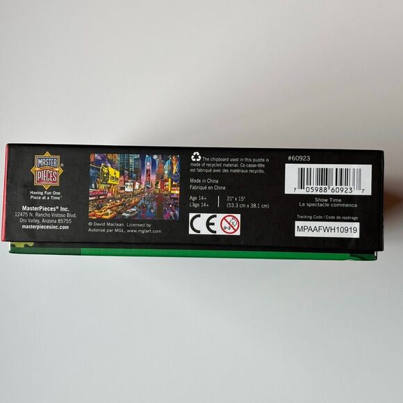 MasterPieces Glow in the Dark Seek & Find 500 Piece Jigsaw Puzzle COMPLETE - Picture 8 of 9